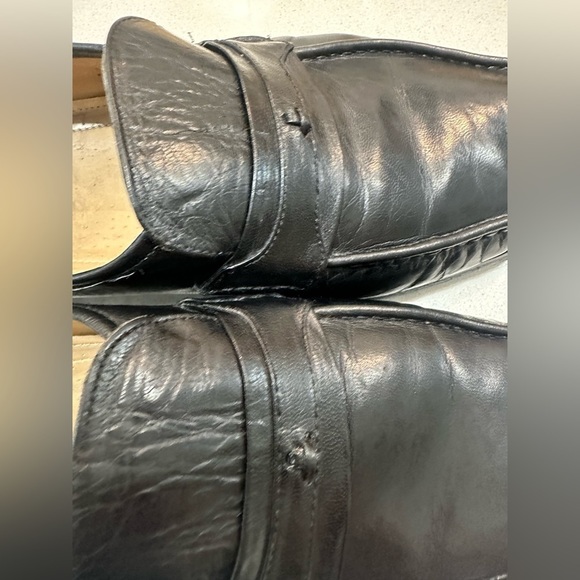 PROTOCOL fair condition used men’s leather dress shoes size 12 - Picture 4 of 8